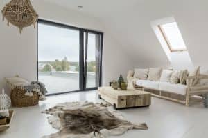 Loft room with balcony in Darley Dale
